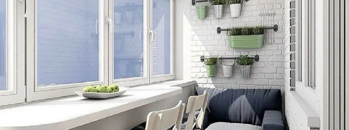 Дизайн балкона в квартире