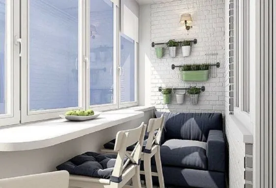 Дизайн балкона в квартире