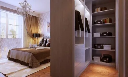 Идеи для дизайна спальни с гардеробной