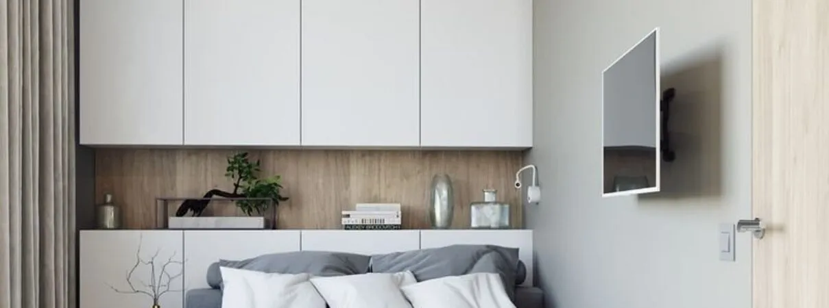 Идеи для дизайна маленькой спальни в современном стиле