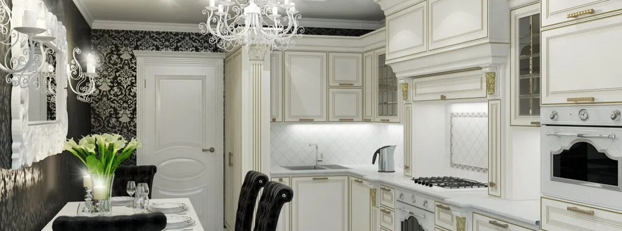 Идеи для дизайна потолка на кухне