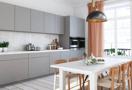 Модные тенденции в дизайне кухни 2024