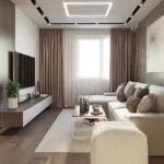 Дизайн зала в квартире