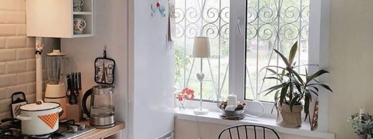 Главное о дизайне кухни 6 м²