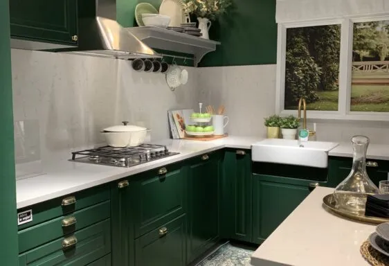 Идеи для дизайна зеленой кухни