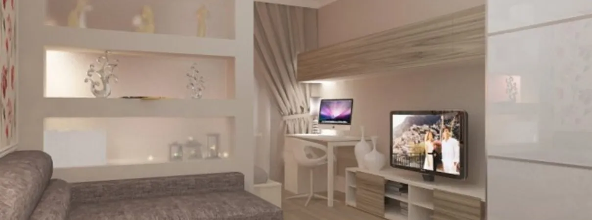 Идеи для дизайна гостиной-спальни