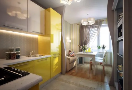 Идеи для дизайна кухни 12 квадратных метров