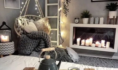 Как создать уютный дизайн спальни в стиле хюгге