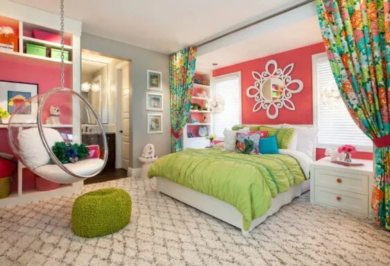 Детская в ярких тонах: как подобрать цвета, идеи интерьера