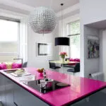 Цвет фуксия в интерьере: сочетания, фуксия на стенах и в мебели