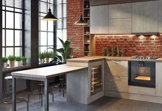 Кухня в стиле лофт: лучшие идеи дизайна и обустройства